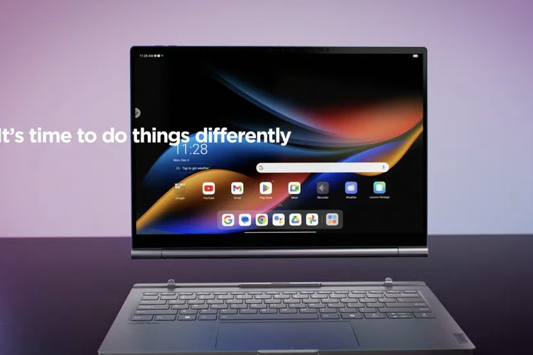 Laptop Lenovo Thinkbook Terbaru Gabungkan OS Windows dan Android