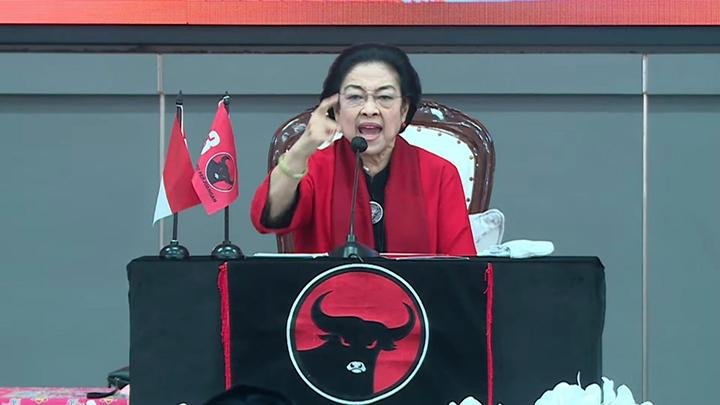 HUT PDIP ke-51 Tak Dihadiri Jokowi, Ini Pernyataan Keras Megawati di HUT PDIP 2022, 2023, dan 2024