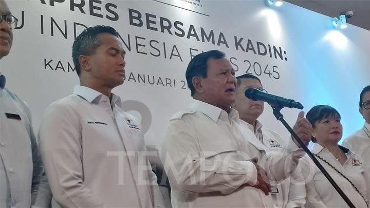 Usai Mendapat Skor 11 dari Anies, Prabowo Bertanya ke Pengusaha: Berapa Nilai Saya?