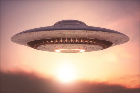 Detik-detik Cahaya Misterius Diduga UFO Muncul di Langit Sore China