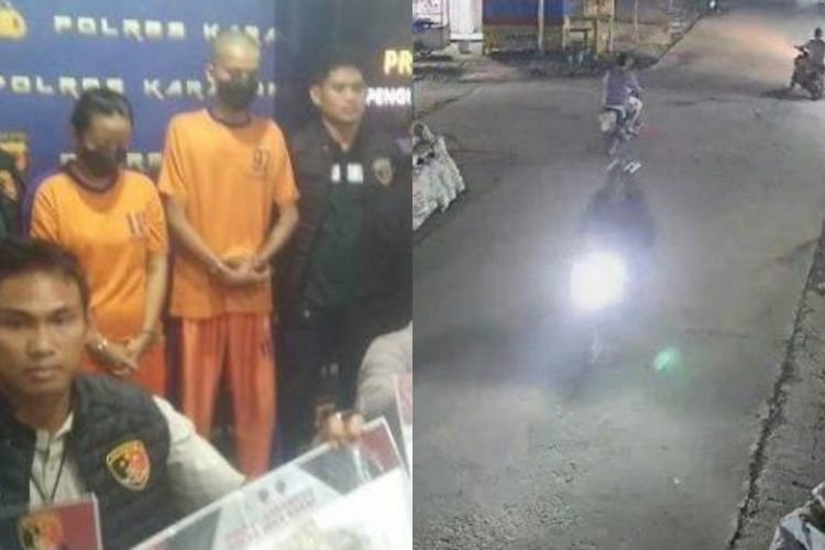 Terekam CCTV Algojo Pembunuh Bayaran Tikam Karyawan Toyota, Korban Ditusuk saat Nyetut Motor, 3 Pelaku Bersekongkol
