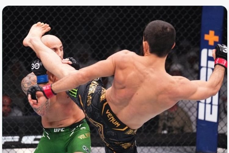 UFC 298 - Efek KO Islam Makhachev Hantui Alexander Volkanovski