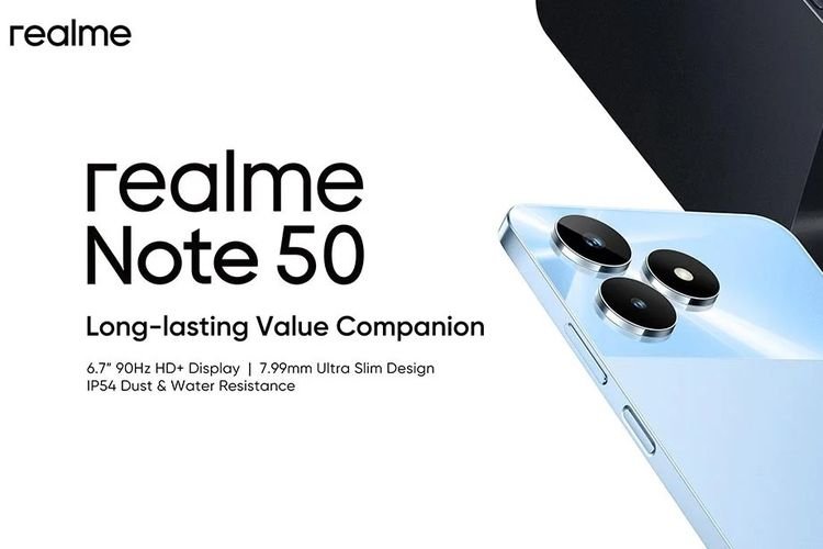 HP Realme Note Pertama Meluncur Minggu Depan