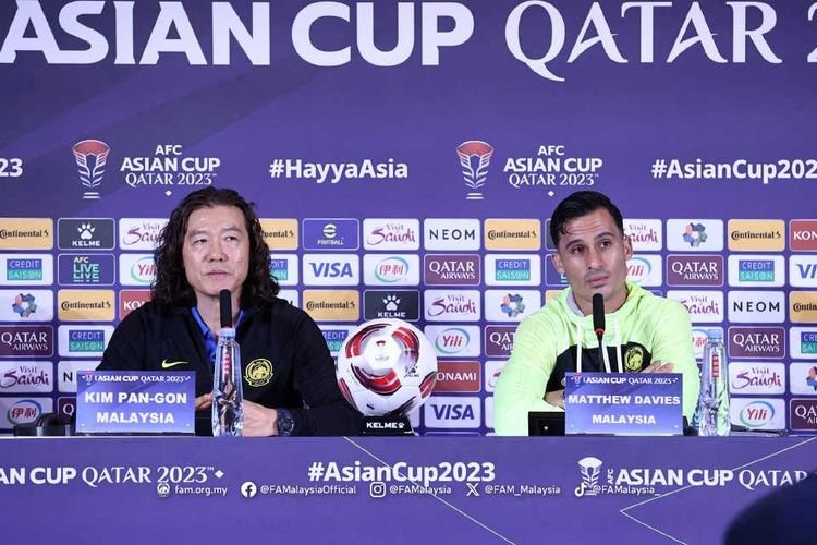 Piala Asia 2023 - Tak Kapok Dibantai Yordania, Malaysia Bakal Tetap Main Terbuka Lawan Bahrain