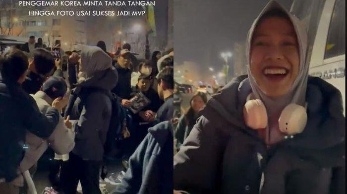 Viral Megawati Dikerumuni Fans Bak Idol K-Pop di Korea,Ada yang dari Thailand,Sukses Jadi MVP