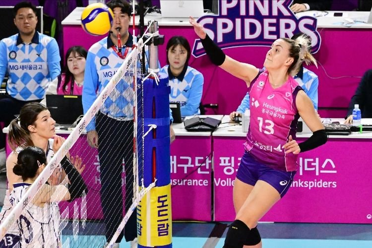 Liga Voli Korea - Diganti Putri Orang Besar, Pendahulu Megawati Resmi Dicoret dari Tim Legenda Korsel
