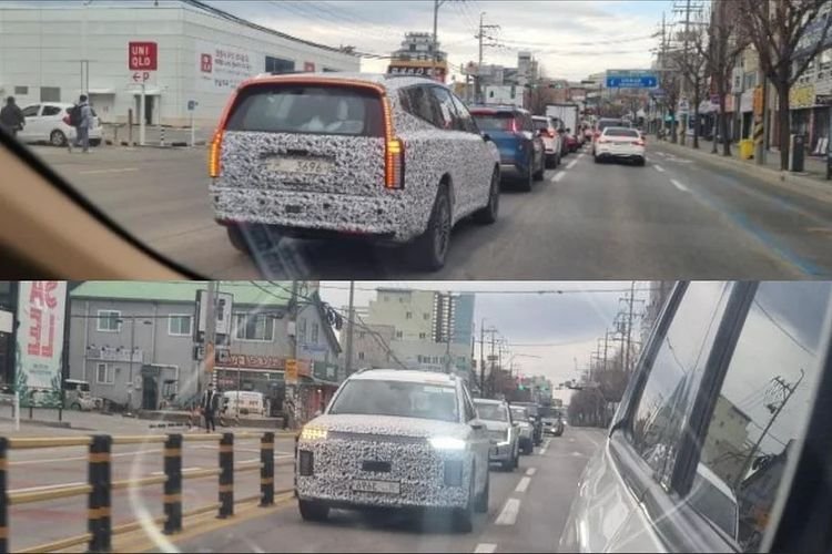 Diduga Hyundai Ioniq 7 Tertangkap Kamera Sedang Tes Jalan