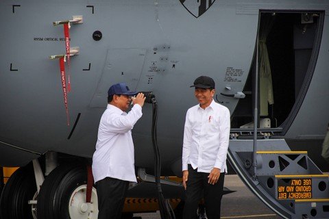 Prabowo Jawab Pers soal Jokowi Memihak: Jangan Taruh Kata-katamu di Mulut Saya