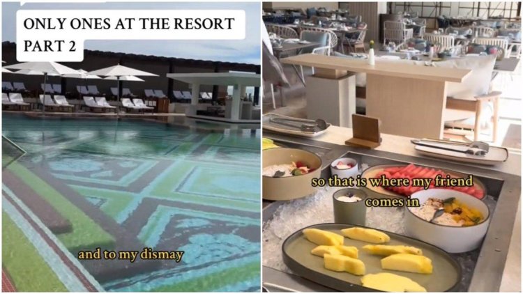 Pasutri Ceritakan Rasanya Jadi Satu-satunya Tamu di Hotel Mewah Resort Bintang 5,Kosong Melompong