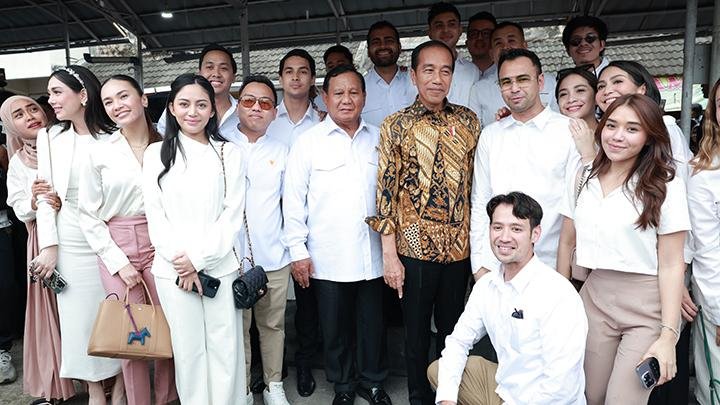 Istana Jelaskan soal Foto Jokowi Bersama Para Influencer Pendukung Prabowo