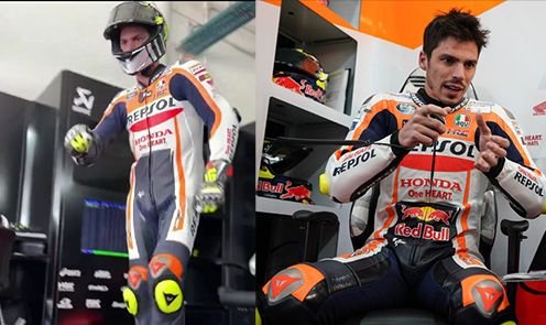 Terungkap Helm dan Baju Balap Joan Mir Polos Tanpa Sponsor Red Bull di Tes Shakedown MotoGP 2024 Sepang