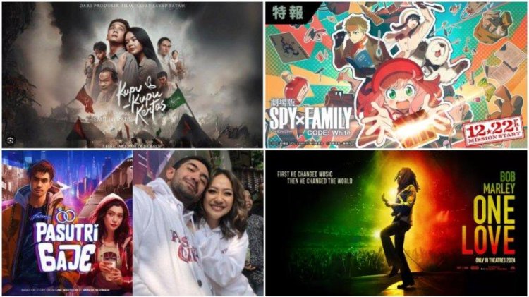 5 Film Terbaik Selain Horor Tayang di Bioskop Bulan Februari 2024, Kupu Kupu Kertas, Spy x Family