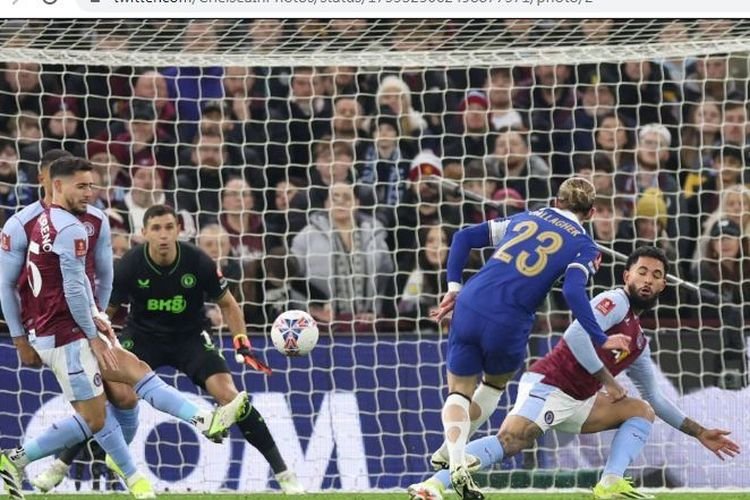 Hasil Lengkap Piala FA - Chelsea Hancurkan Aston Villa, Nottingham Susah Payah Kalahkan Klub Championship