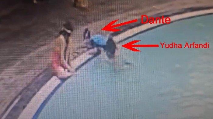 Video CCTV Sebelum Dante Tewas,Anak Tamara Tyasmara Sulit Berenang,Yudha Arfandi Malah Lakukan Ini