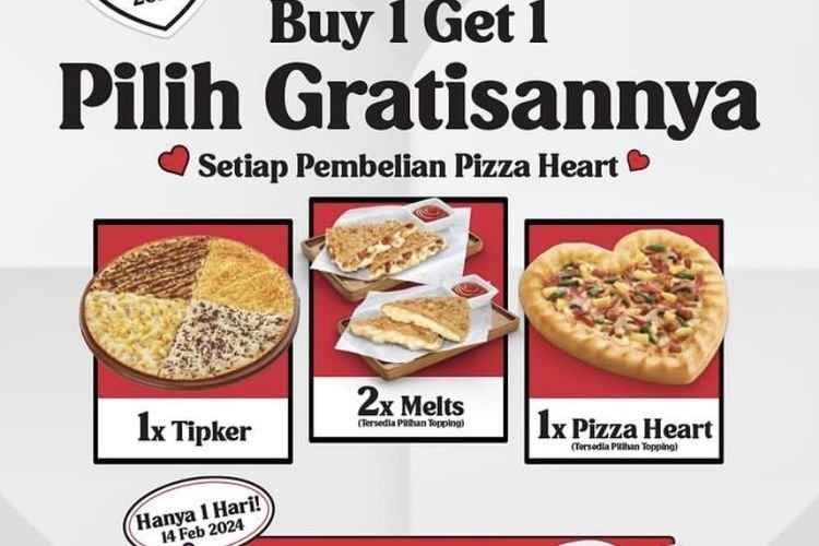 Kenyang dan Hemat Seharian, Promo Makanan Special Valentine dari Sushi, Pizza, hingga Donat
