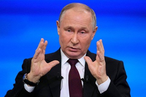 Putin Sebut Perang di Ukraina Masalah Hidup dan Mati Bagi Rusia