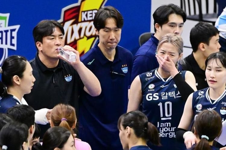Liga Voli Korea - Geramnya Pelatih GS Caltex usai Kalah Lagi, Misi Pepet Red Sparks Jadi Makin Sulit