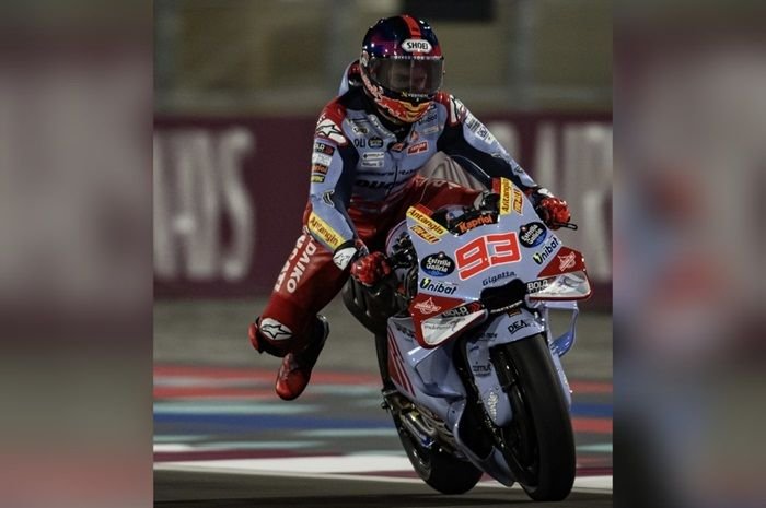 Marc Marquez Ngamuk Auto Tercepat di Awal FP1 MotoGP Qatar 2024, Bertahan Sampai Akhir?