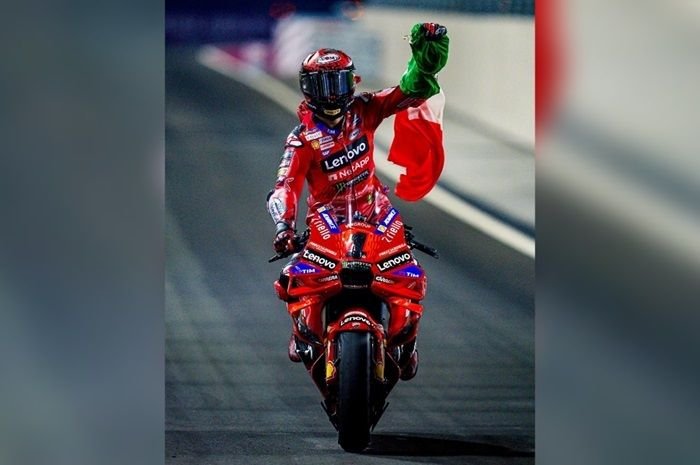 Francesco Bagnaia Juara MotoGP Qatar 2024 Malah Melanggar Aturan Ini?