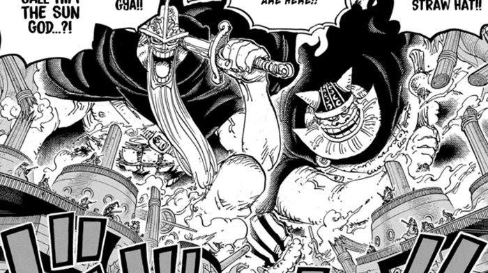 Link dan Spoiler Manga One Piece Chapter 1110 Bahasa Indonesia: Dorry dan Broggy vs Lima Gorosei