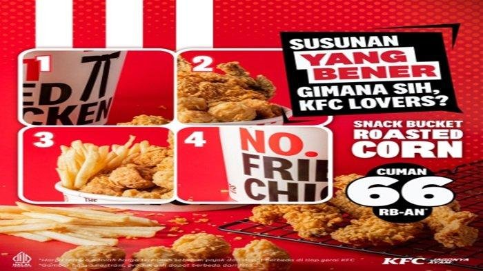 Promo KFC Besok Kamis 14 Maret 2024,Makan Enak Lebih Lengkap dengan Super Komplit Banyak Pilihan