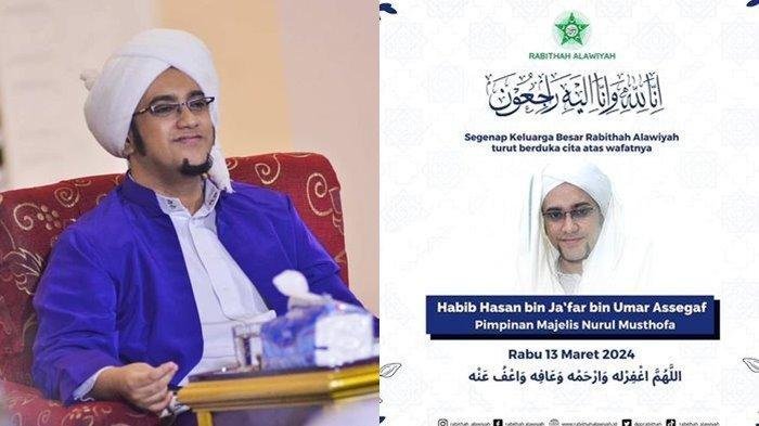 Penyebab Habib Hasan Bin Jafar Assegaf Meninggal Dunia Usai Salat Duha,Sempat Imami Salat Tarawih
