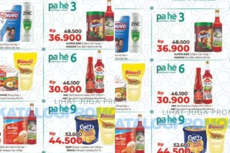 Katalog Promo Alfamart Paket Hemat Mi Instan dan Minyak Goreng 2 Liter Cuma Rp 30 Ribuan