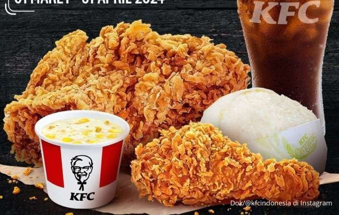 Promo KFC Super Besar New 2 Rp 18.000 Hanya Hari Ini 18 Maret 2024, Berikut Syaratnya
