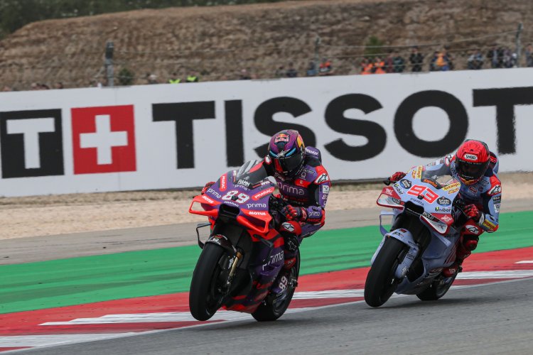 Jorge Martin Ketar-Ketir dengan Marc Marquez di MotoGP Portugal 2024 Sampai Harus Buka Data Laptime