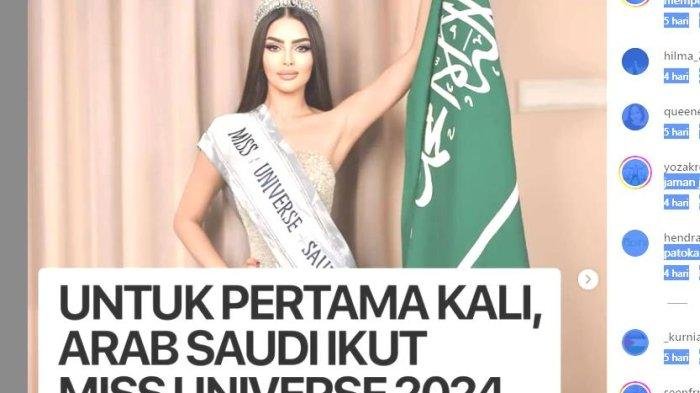 Berita Viral Heboh Dumay Arab Saudi Kirim Rumy Alqahtan Ikut Kontes Miss Universe Gaun Tanpa Lengan