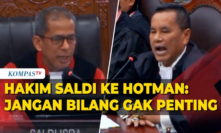 Momen Hakim Saldi Sanggah Hotman Karena Anggap Saksi soal Sirekap Tidak Penting