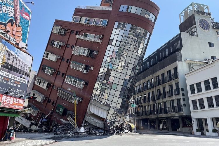 Korban Gempa Taiwan Capai 1.050 Orang, 52 Lainnya Masih Hilang