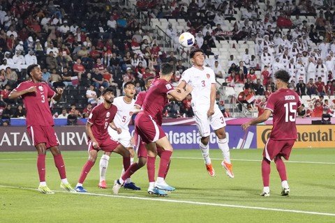 Hasil Piala Asia U-23: Penalti & 2 Kartu Merah, Indonesia Tumbang dari Qatar