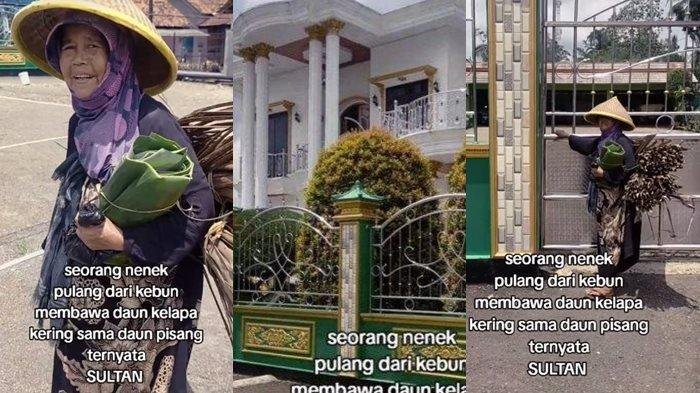 Isi Garasi Nenek Tiap Hari Gendong Daun Kering,Deretan Mobil Mewah Terpakir,Dikenal Sultan Kampung