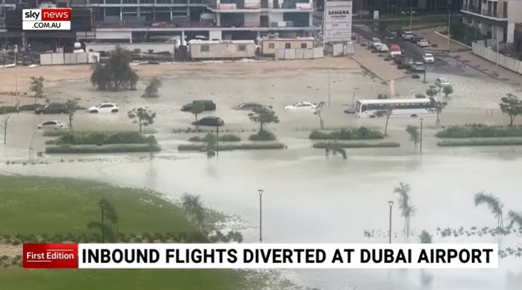 Hujan Deras Akibat Cuaca Ekstrem, Dubai Dilanda Banjir