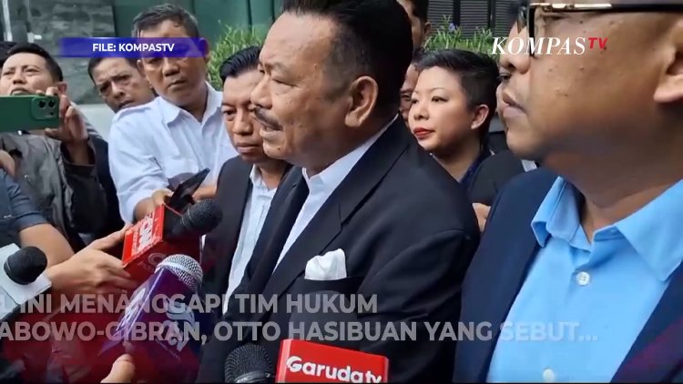 Respons MK soal Otto Hasibuan Sebut Amicus Curiae Megawati Tidak Tepat