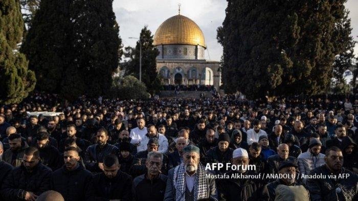 Israel Mau Gelar Paskah Yahudi di Al-Aqsa,Hamas Serukan Warga Palestina Iktikaf di Masjid Suci