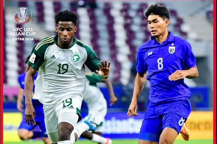 Klasemen Grup C Piala Asia U-23 2024 - Arab Saudi Lolos Sempurna, Thailand Waspadai Main Mata