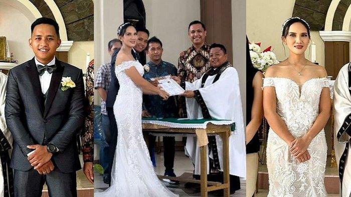 Ronny Talapessy Jadi Saksi Nikah Bharada E dan Ling Ling,Sederet Foto Pernikahan: Gagah dan Cantik