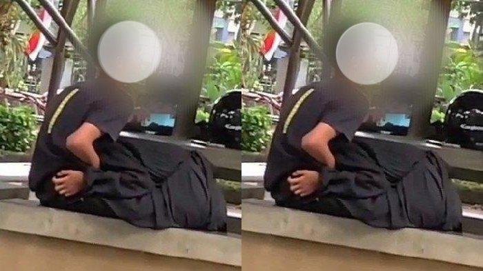 Video Viral 25 Detik 2 Remaja Diduga Mesum di Alun-alun Tulungagung,Temannya Beri Kesaksian Begini
