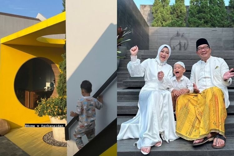 Megahnya Rumah Ridwan Kamil, Terlihat Elegan dan Estetik Padahal Terbuat dari Botol Bekas