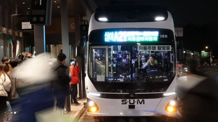 Pengalaman saya menumpang bus di Seoul yang bisa menyetir sendiri
