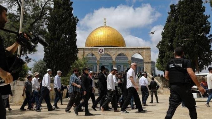 Diajak Hamas Perangi Israel,Yordania Kutuk Polisi yang Kawal Yahudi Ekstremis Nodai Masjid Al-Aqsa