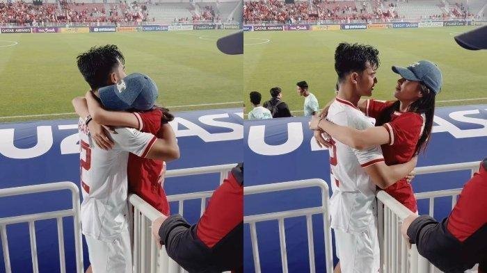 Pelukan Azizah Salsha ke Pratama Arhan Usai Suami Jadi Penentu Kalahkan Korsel di Piala Asia U23