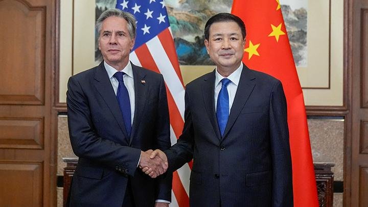 Di Beijing, Blinken Sampaikan Kekhawatiran AS tentang Dukungan Cina terhadap Rusia