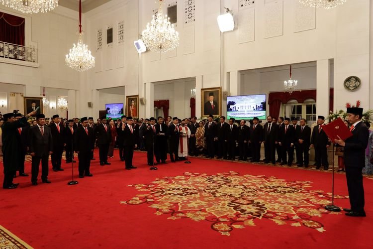 Diminta Mundur oleh TKN, Berikut 6 Menteri PDI-P di Periode Kedua Jokowi
